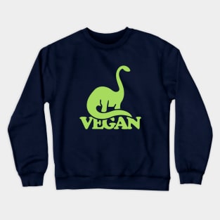 Vegan Dinosaur Crewneck Sweatshirt